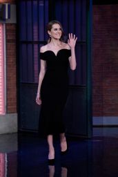 Allison Williams - Late Night With Seth Meyers in New York 01/09/2023