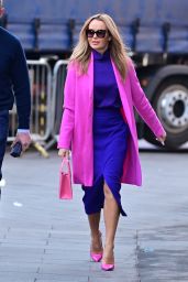 Amanda Holden at Global Radio Studios in London 01/11/2023