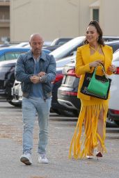 Amanza Smith - "Selling Sunset" Filming Set at Sunset Plaza in West Hollywood 01/11/2023