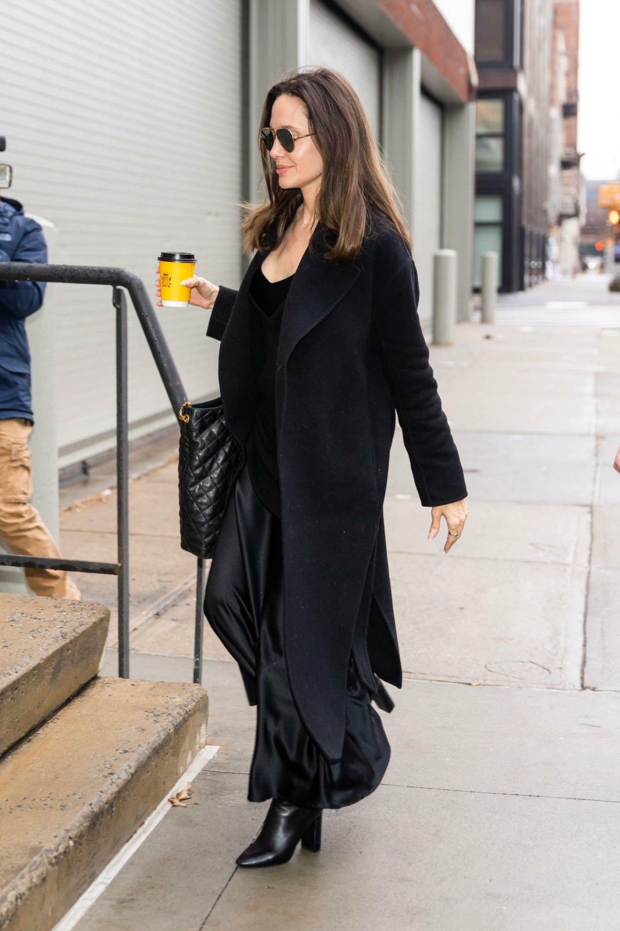 Angelina Jolie is Stylish in New York City 01/12/2023 • CelebMafia
