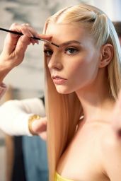 Anya Taylor-Joy - Vogue Magazine Getting Ready Diary for the 2023 Golden Globes 01/11/2023
