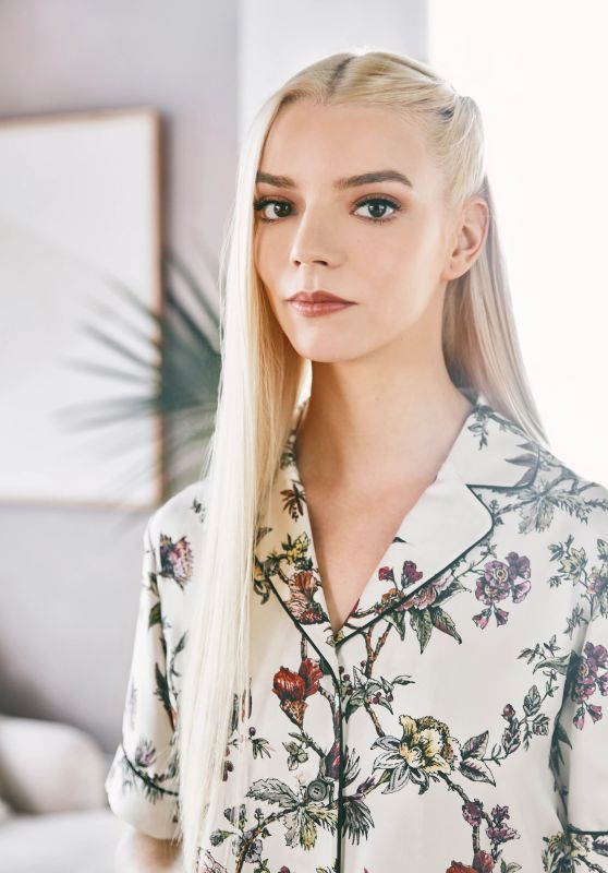 Anya Taylor-Joy - Vogue Magazine Getting Ready Diary for the 2023 Golden Globes 01/11/2023
