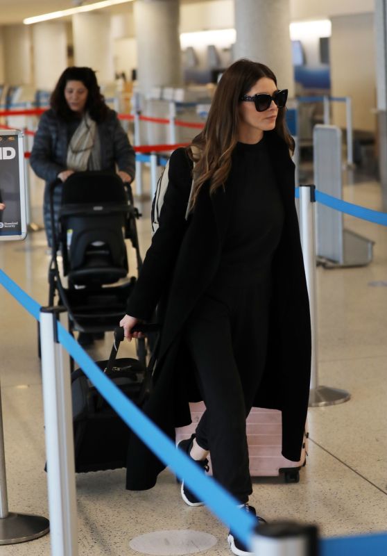 Ashley Greene - LAX Airport in Los Angeles 01/13/2023