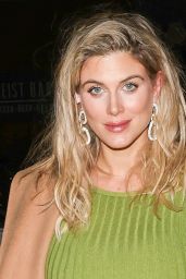Ashley James in Green at GB News in London 01/25/2023