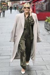 Ashley Roberts - Leaving Global Studios in London 01/06/2023