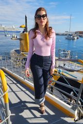 Blanca Blanco - Boards Submarine Exposition on Catalina Island in Avalon 01/09/2023