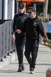 Brigitte Nielsen With Her Husband Mattia Dessi in Encino 01/26/2023