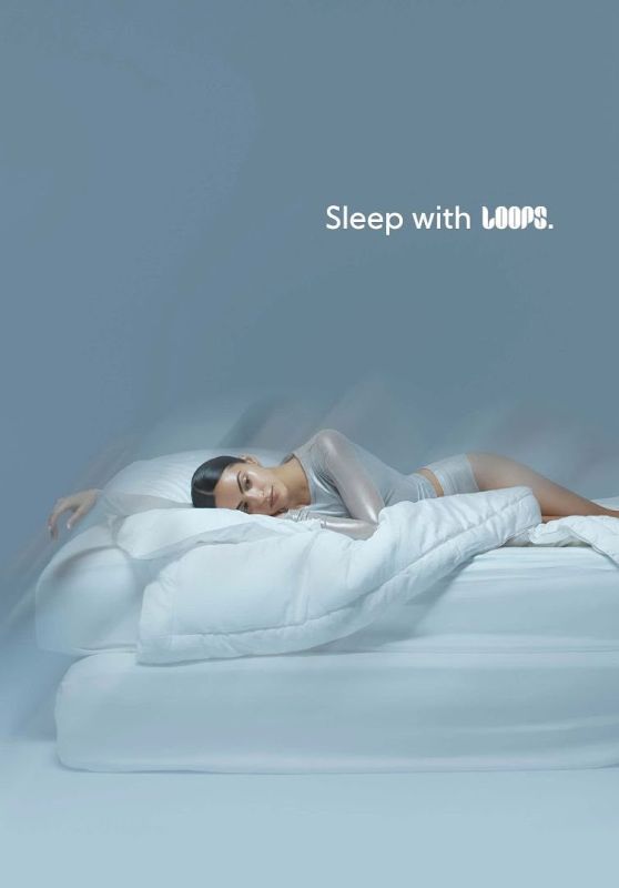 Camila Mendes - Sleeping With Loops Campaign 2023