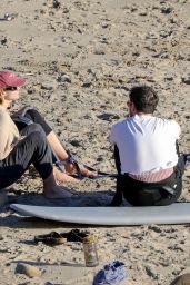 Carey Mulligan and Marcus Mumford in Manhattan Beach 01/21/2023