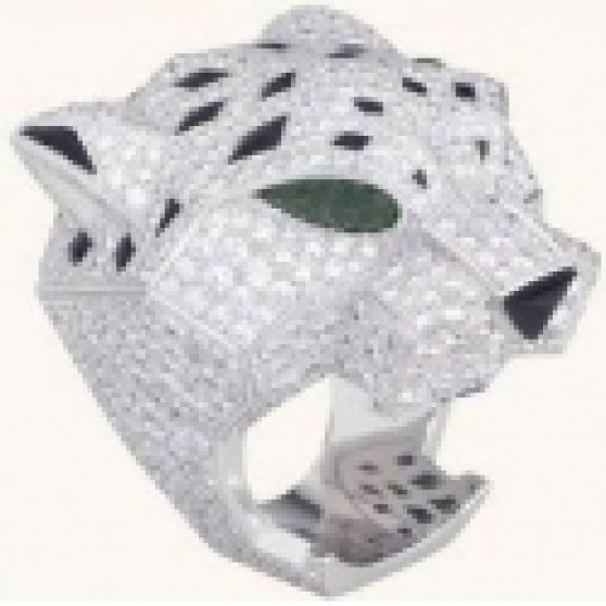 Cartier Panthere De Cartier Diamond Ring