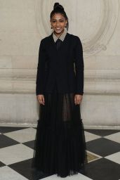 Charithra Chandran – Christian Dior Haute Couture Show at Paris Fashion Week 01/23/2023