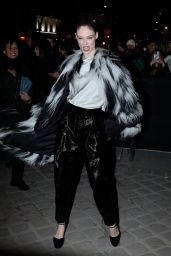 Coco Rocha - Giorgio Armani Prive Haute Couture Show at Paris Fashion Week 01/24/2023