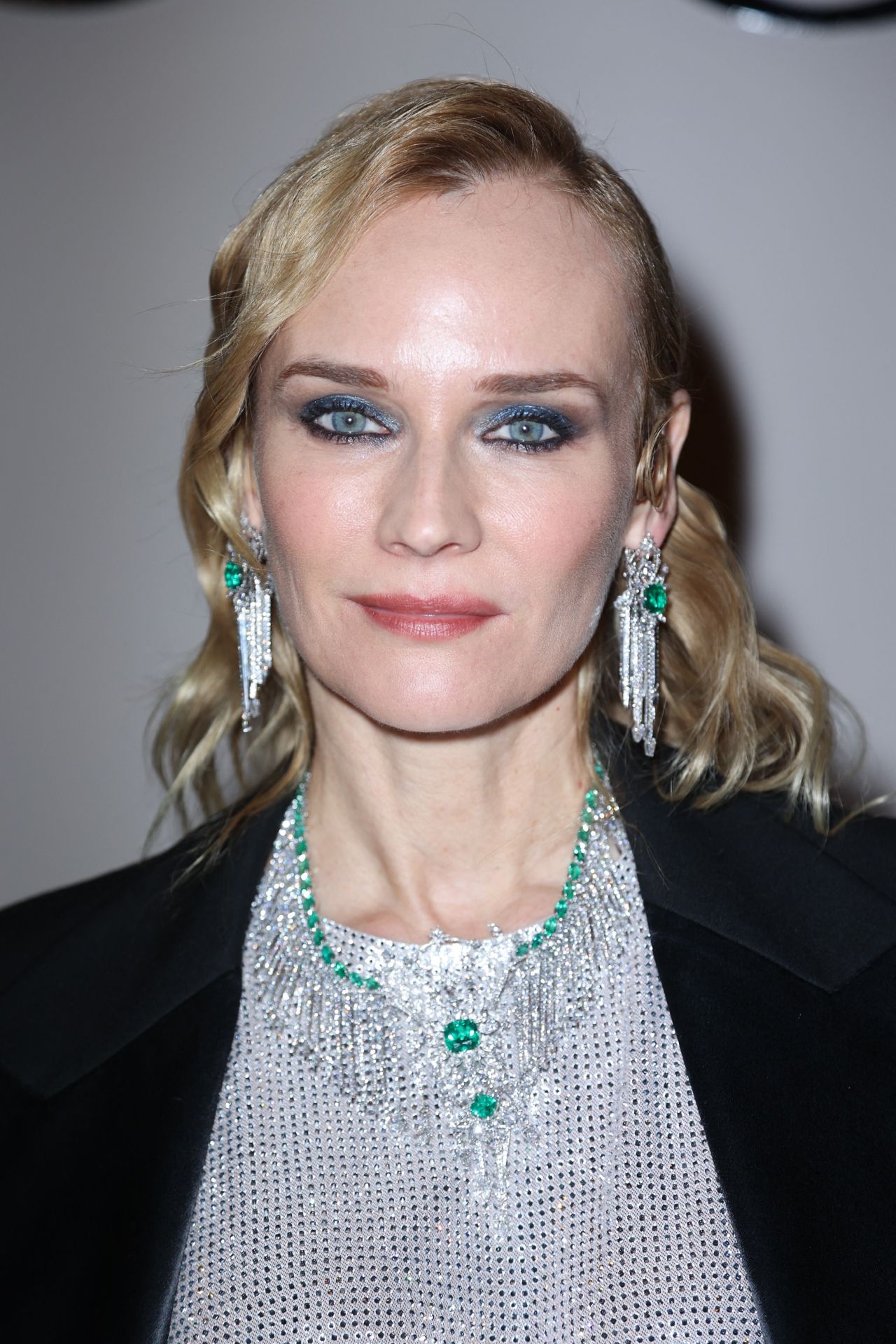 Diane Kruger Stuns in Sheer Pants at Gucci's High Jewelry