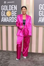 Domee Shi – Golden Globe Awards 2023 in Beverly Hills