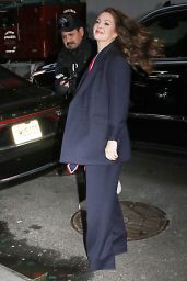 Drew Barrymore at CBS Studio in New York 01/11/2023