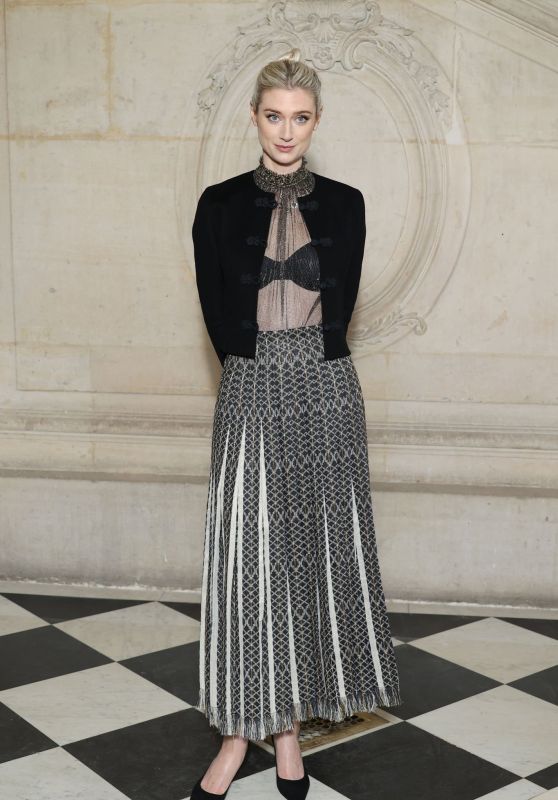 Elizabeth Debicki – Christian Dior Haute Couture Show at Paris Fashion Week 01/23/2023