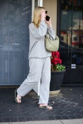 Elle Fanning at a Salon in Los Angeles 01/14/2023