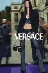 Emily Ratajkowski - Versace Spring Summer Campaign 2023