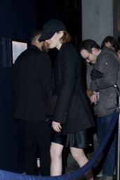 Emma Stone Wearing All Black in New York 12/31/2022