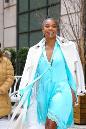 Gabrielle Union - Leaves the Crosby Street Hotel in New York 01/26/2023