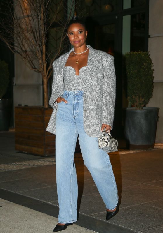 Gabrielle Union - Out to Dinner in New York 01/26/2023