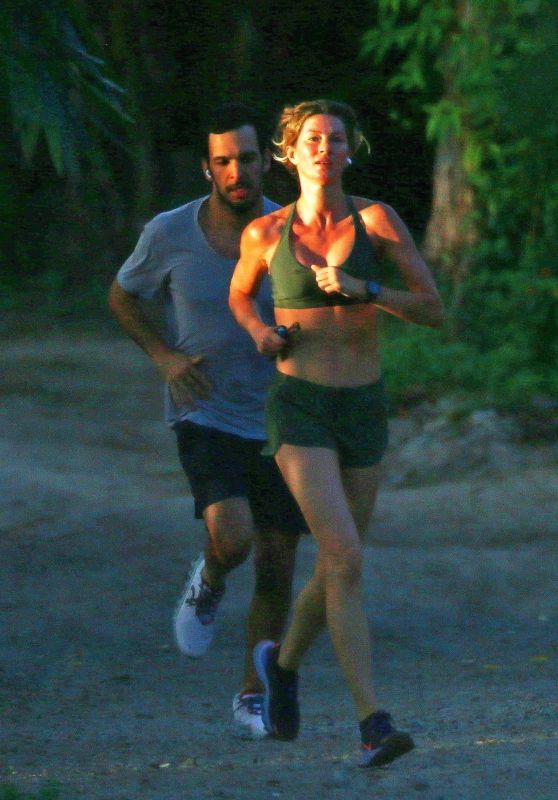 Gisele Bundchen - Sweats it Out With Joaquim Valente in Costa Rica 01/14/2023