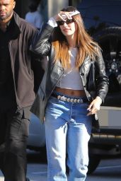 Hailey Rhode Bieber at Great White in West Hollywood 01/06/2023