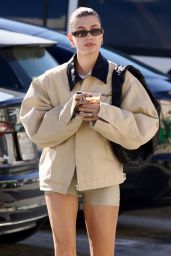 Hailey Rhode Bieber - Leaving Hot Pilates in West Hollywood 01/17/2023