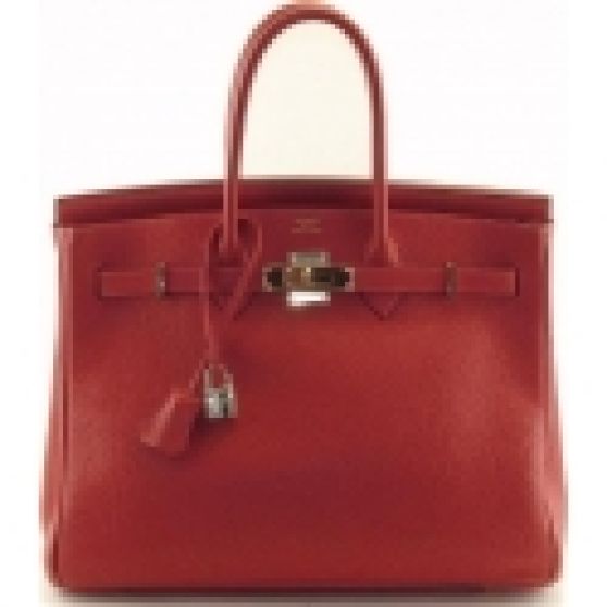 Rita Ora with her Hermes Red Birkin 35 Bag — Collecting Luxury