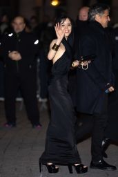 Jenna Ortega - Saint Laurent Winter 2023 Fashion Show in Paris 01/17/2023