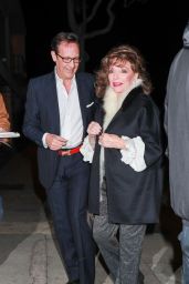 Joan Collins With Her Husband at Craig