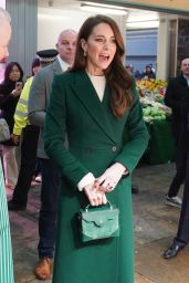 Kate Middleton - Tour of Kirkgate Market in Leeds 01/31/2023