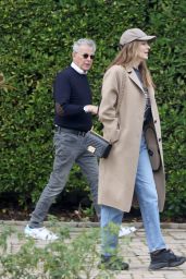 Katharine McPhee and David Foster - Out in Brentwood 01/11/2023