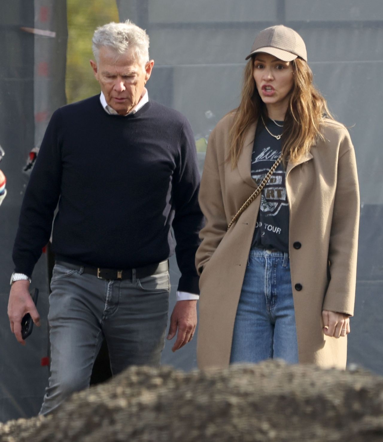 Katharine McPhee and David Foster - Out in Brentwood 01/11/2023