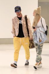 Kelsea Ballerini and Chase Stokes - Airport in Los Angeles 01/29/2023