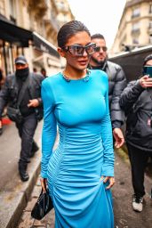 Kylie Jenner - Leaving Dinand by Ferdi Restaurant in Paris 01/23/2023