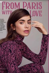 Lily Collins - Society Marbella January 2023 Issue