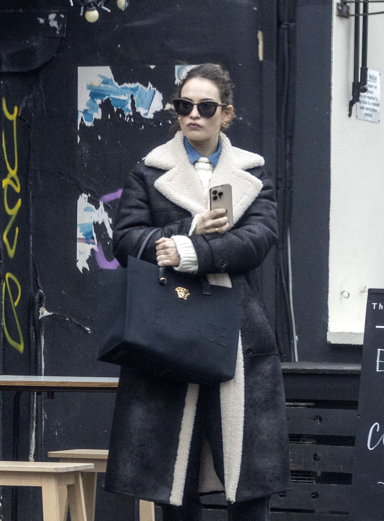 Lily James - Out in North West London 01/26/2023 • CelebMafia