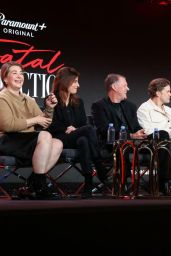 Lizzy Caplan - TCA Paramount+ "Fatal Attraction" Panel in Pasadena 01/09/2023