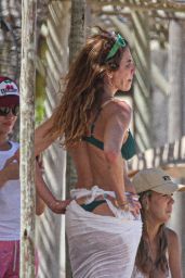 Luciana Gimenez in a Bikini in Trancoso 12/30/2022