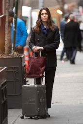 Mandy Moore - "Dr. Death" Set in New York 01/13/2023