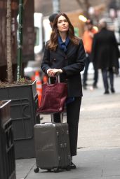 Mandy Moore - "Dr. Death" Set in New York 01/13/2023