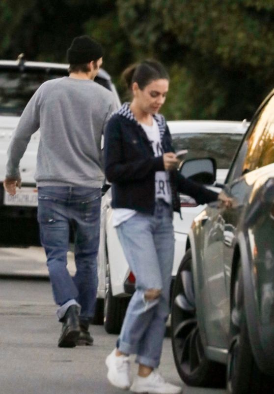 Mila Kunis and Ashton Kutcher - Out in Los Angeles 01/27/2023