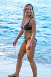 Molly Rainford in a Bikini on the Beaches of Barbados 01/11/2023
