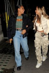 Natalia Zoppa and Samira Mighty - Night Out in London 01/12/2023