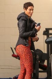 Nicole Murphy in a Gym Ready Outfit in Los Angeles 01/13/2023