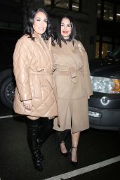 Nikki Bella and Brie Bella - Arriving at Watch What Happens Live in New York 01/23/2023