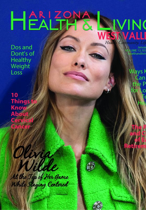 Olivia Wilde - Arizona Health & Living Magazine January 2023 Issue