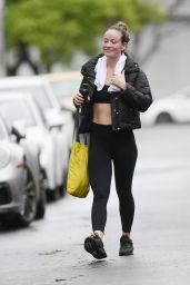 Olivia Wilde - Leaving a Gym in LA 01/10/2023