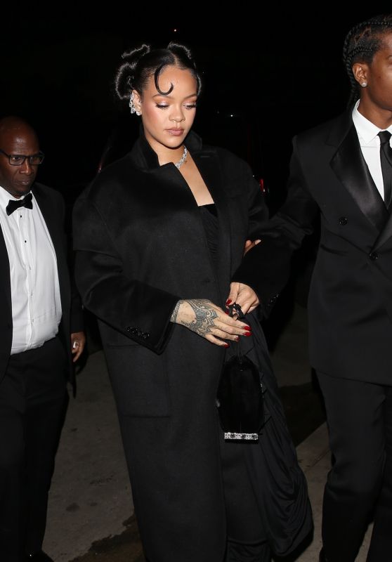 Rihanna at Giorgio Baldi Restaurant in Santa Monica 01/10/2023